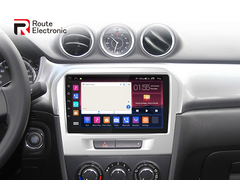 Stereo per auto universale 9'/10' QLED supporto schermo wifi 4G carplay wireless