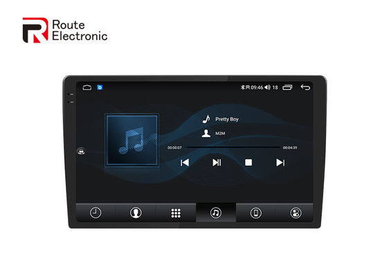 Autoradio universale da 10,36 pollici Android 12 Navigazione per auto con schermo nero 2k 4G DSP