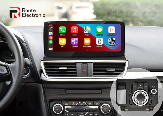 Stereotipia dell'autoradio di Android della leva di comando, unità principale di Octa Core Android misura MAZDA 3