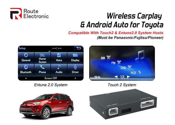 Scatola adattatore Carplay senza fili in più lingue per Toyota Land Cruiser