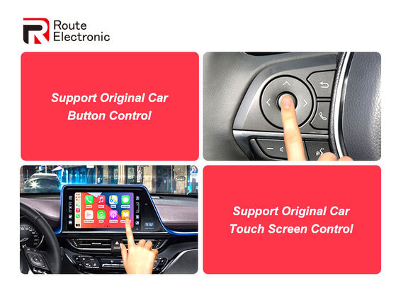 senza fili Carplay Android Ai Box Riproduci e collega risoluzione 800 × 480