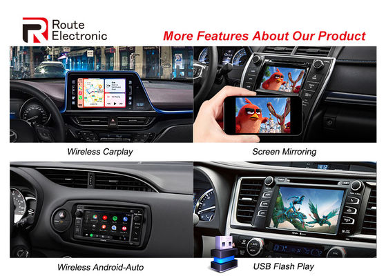 senza fili Carplay Android Ai Box Riproduci e collega risoluzione 800 × 480