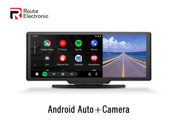 Dual Camera Car Dash Cam DVR Schermo da 10,26 pollici con Carplay senza fili
