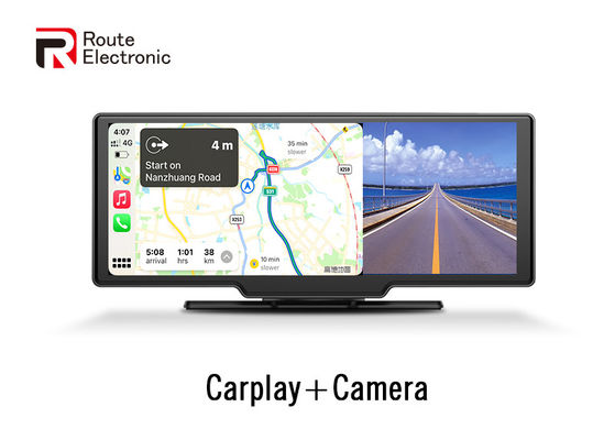 Dual Camera Car Dash Cam DVR Schermo da 10,26 pollici con Carplay senza fili