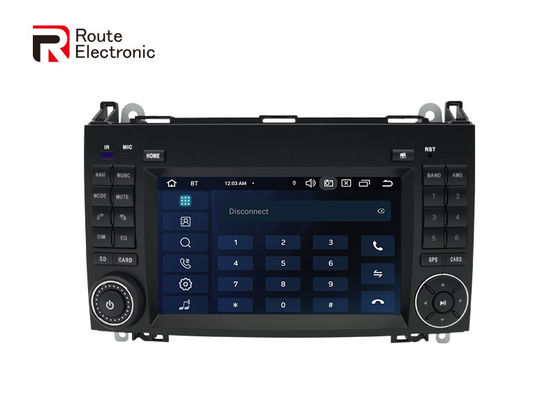 Autoradio fisica di doppio baccano dei bottoni fisici, autoradio di Android 12 per Benz B200
