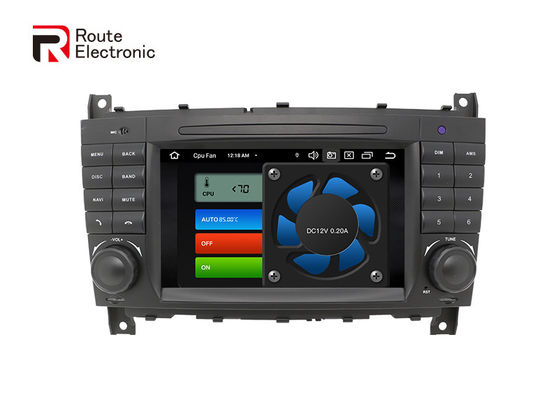 Autoradio OEM per lettore multimediale per auto Mercedes Benz W203 Deckless