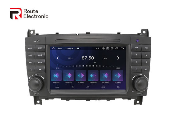 Benz W203 OEM Android Car Audio 2 DIN con schermo LCD 7" 1024×600