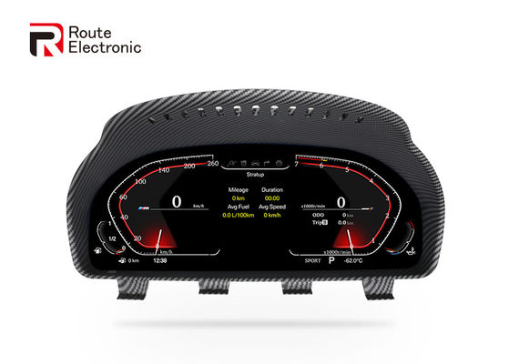 Tachimetro digitale per cruscotto auto BMW F10 12,3 pollici 1920 × 720 IPS