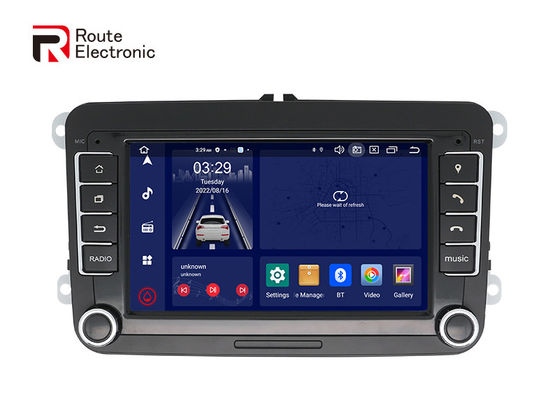 VW Universal Octa Core Android Car Stereo 7 pollici con pulsanti fisici ventola di raffreddamento