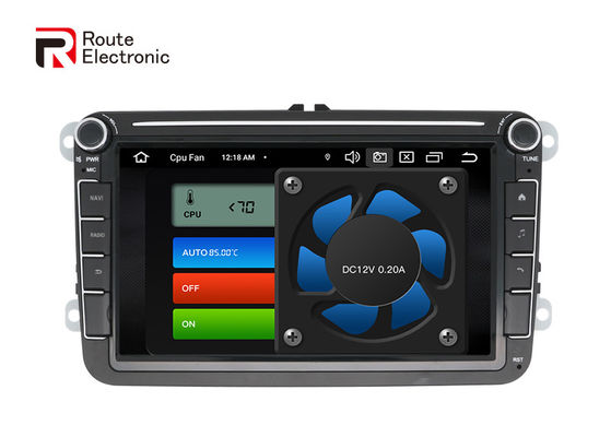 Autoradio OEM multimediale da 8 pollici con sistema di navigazione GPS a pulsanti fisici