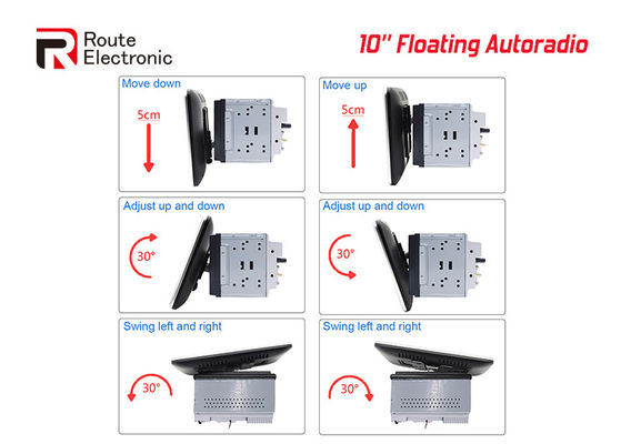 GPS RDS DAP 10.1 pollici Android Car Stereo 2.4Ghz 5Ghz Banda Wifi