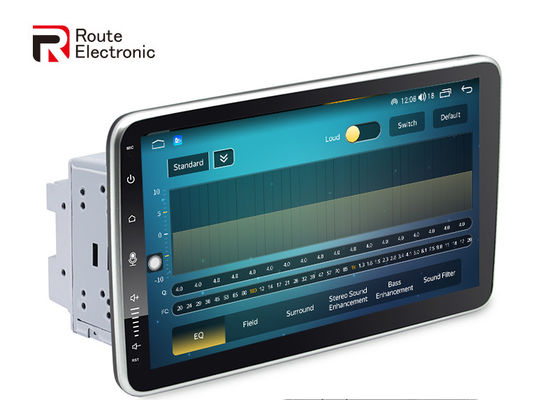 Lettore multimediale Android per auto da 10,1 pollici ruotabile 1280 × 720