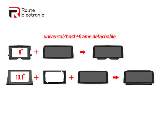 Autoradio multimediale da 12,3 pollici con display 1080P con sistema di visualizzazione a 360 uccelli