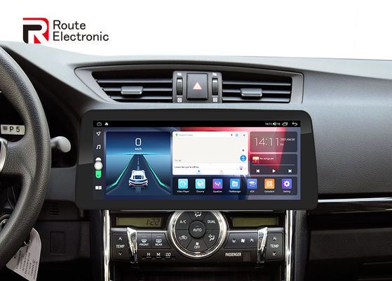 Autoradio universale Android da 12,3 pollici con controllo vocale in più lingue