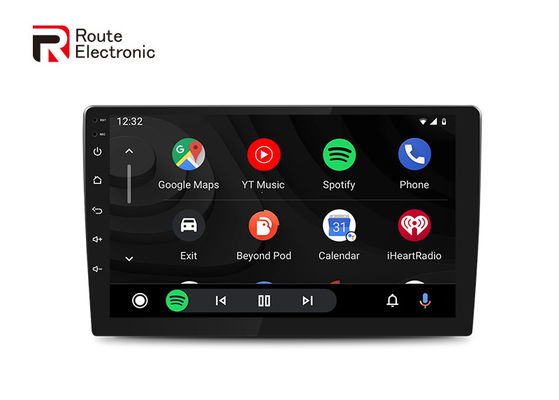 DVR universale da 10 pollici Sistema audio stereo per auto Supporto comando vocale Carplay wireless