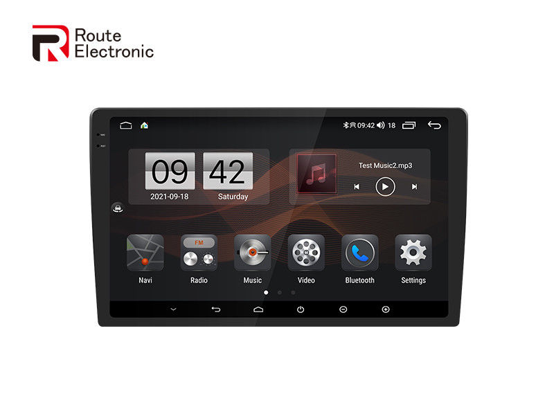 Autoradio universale da 10,36 pollici Android 12 Navigazione per auto con schermo nero 2k 4G DSP