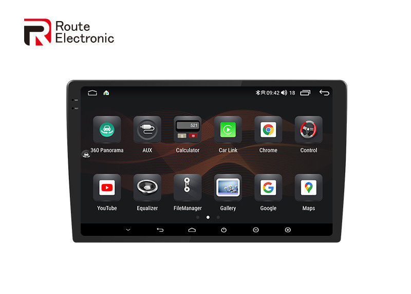 Universal Car Stereo Android 10.36 pollici GPS per auto con QLED 2K Car Video con 4G DSP senza fili Carplay