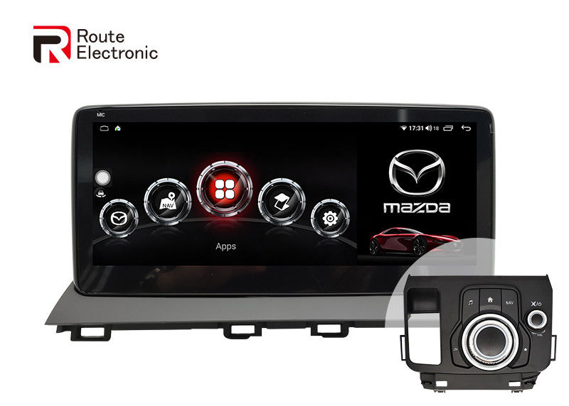 Stereotipia dell'autoradio di Android della leva di comando, unità principale di Octa Core Android misura MAZDA 3