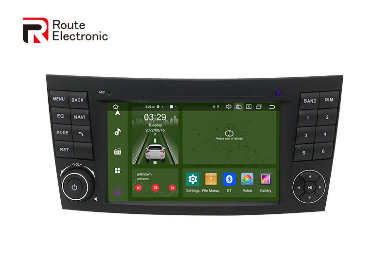 Autoradio a 7 pollici dell'OEM, benz adatto W211 della radio di Android del centro di Octa