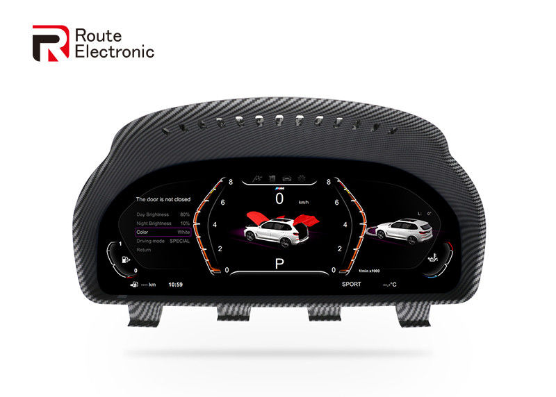 12. Cluster cruscotto digitale per auto da 3 pollici 1 GB di RAM Supporto ROM da 4 GB Multi lingua