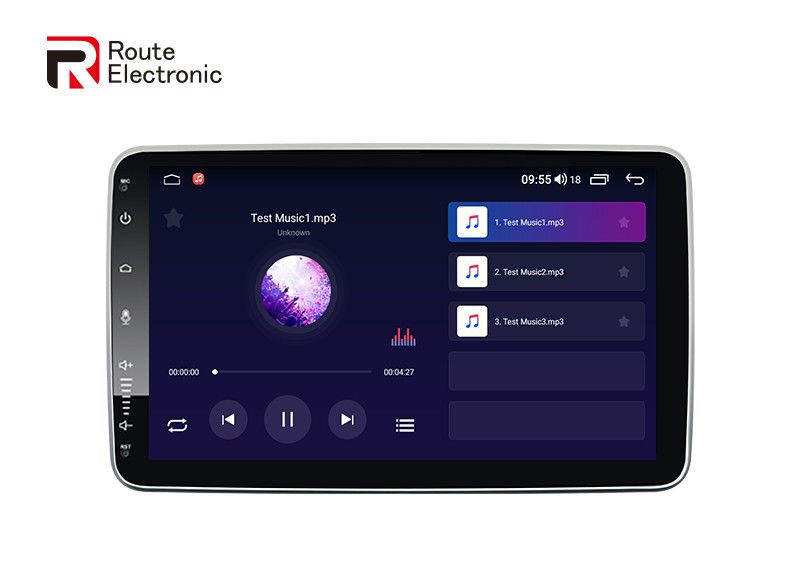 Autoradio rotativa a 10,1 pollici, lettore multimediale automatico con schermo QLED 1280×720